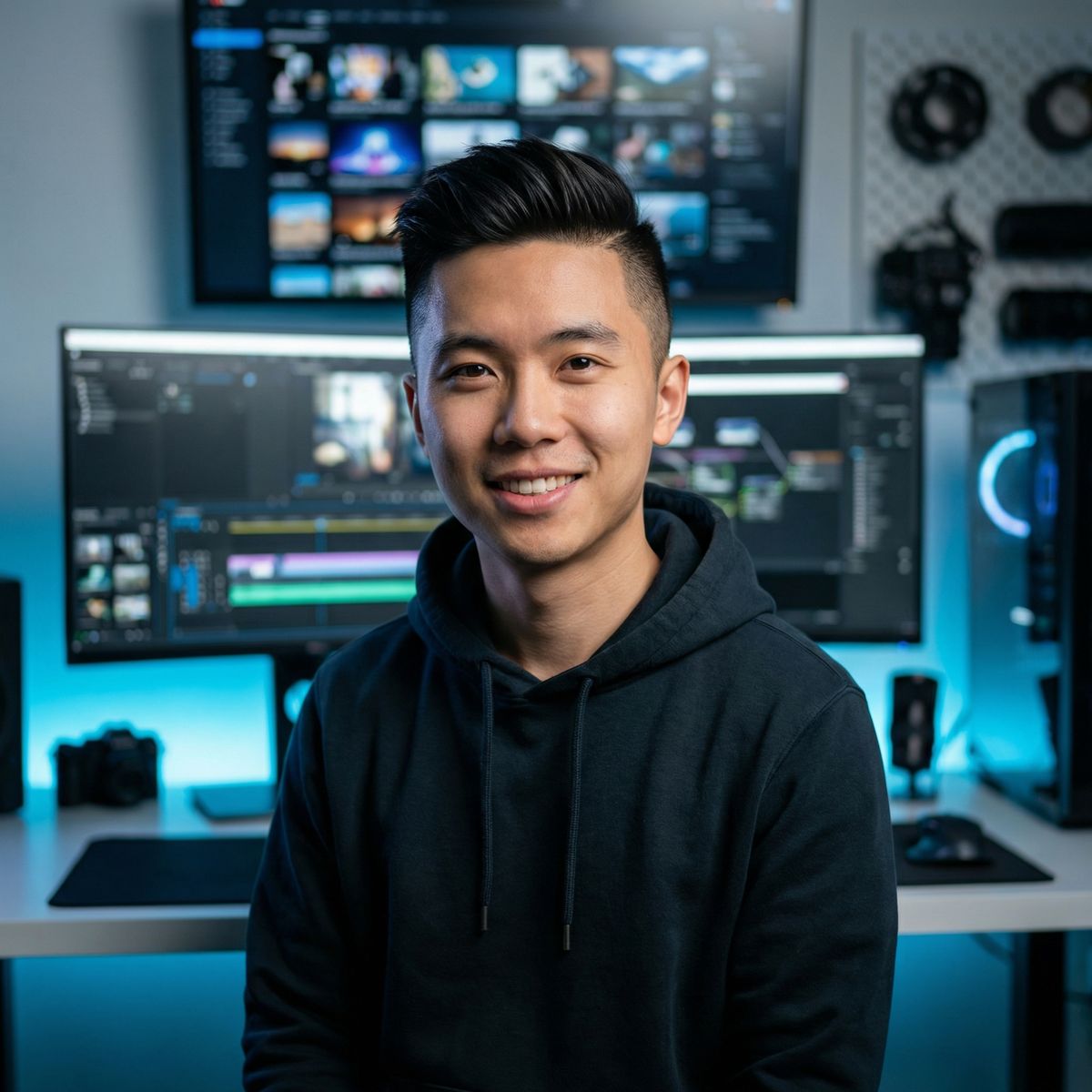 午夜大片视频剪辑师